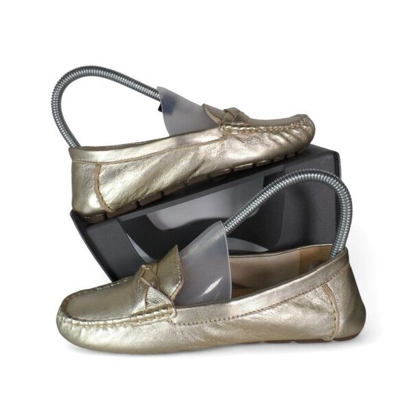 Sperry Top-Sider Bridge Classic Slip-on Loafers Metallic Gold STS83348 Women's 5 - Picture 1 of 11